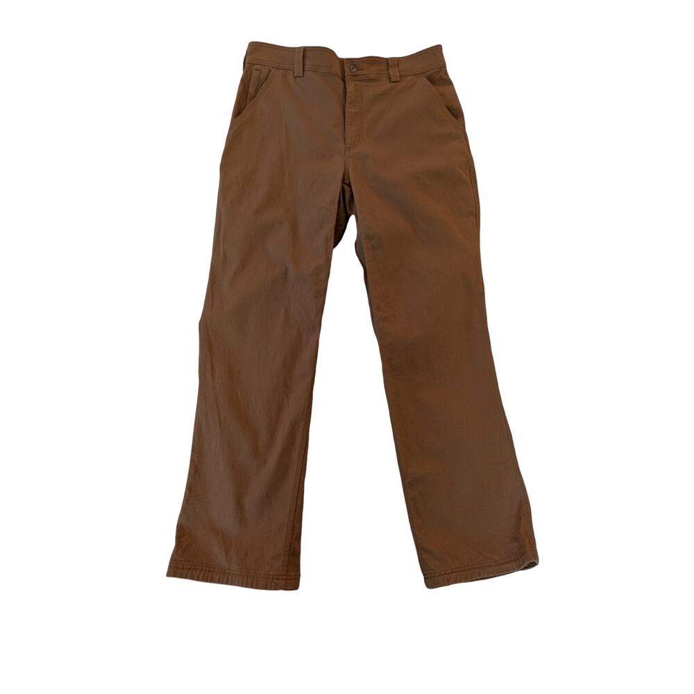 DuluthFlex Fire Hose Relaxed Fit Brown Stretch Work Pants 34 Duluth Trading Co 3
